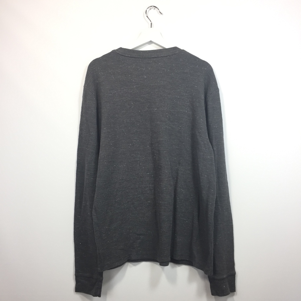 Aeropostale XL Shirt Gray Long Sleeve Crew Neck - Picture 5 of 7